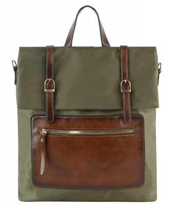 Ladies Convertible Backpack CMS037 OLIVE